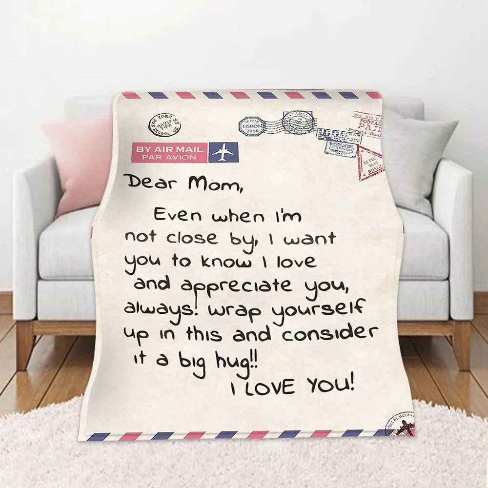 Mother's Day Love Letter Blanket