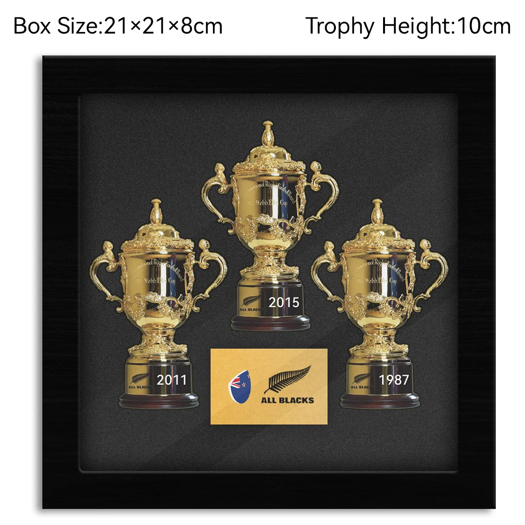 【New Zealand】The Webb Ellis Cup Rugby World Cup Trophy Box