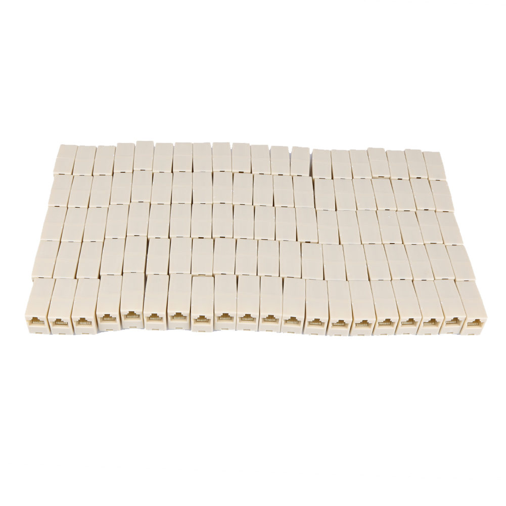 100Pcs Newtwork Ethernet Lan Cable Joiner Coupler Connector RJ45 CAT 5 5E, 501 Original
100Pcs Newtwork Ethernet Lan Cable Joiner Coupler Connector RJ45 CAT 5 5E, 501 Original