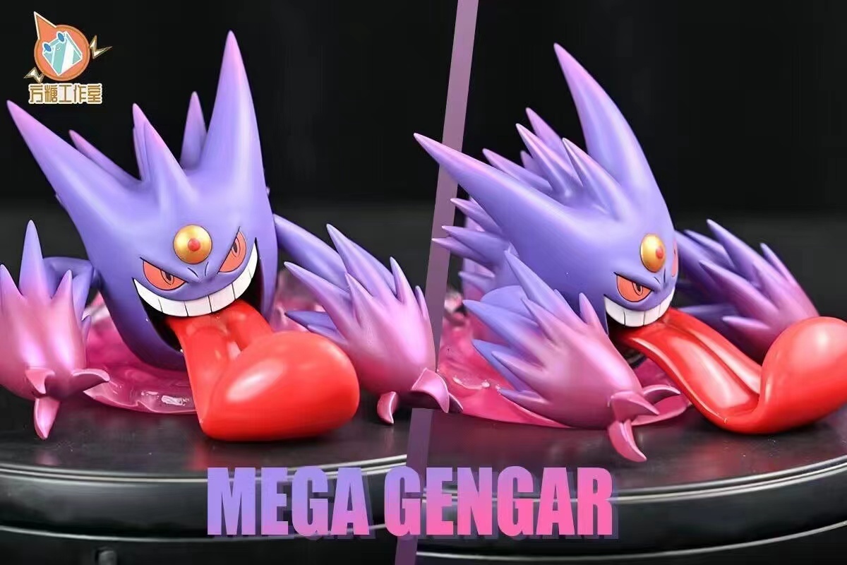 1/20 Scale World Zukan Mega Gengar & Mega Gyarados - Pokemon Resin Statue -  SXG Studios [In Stock]