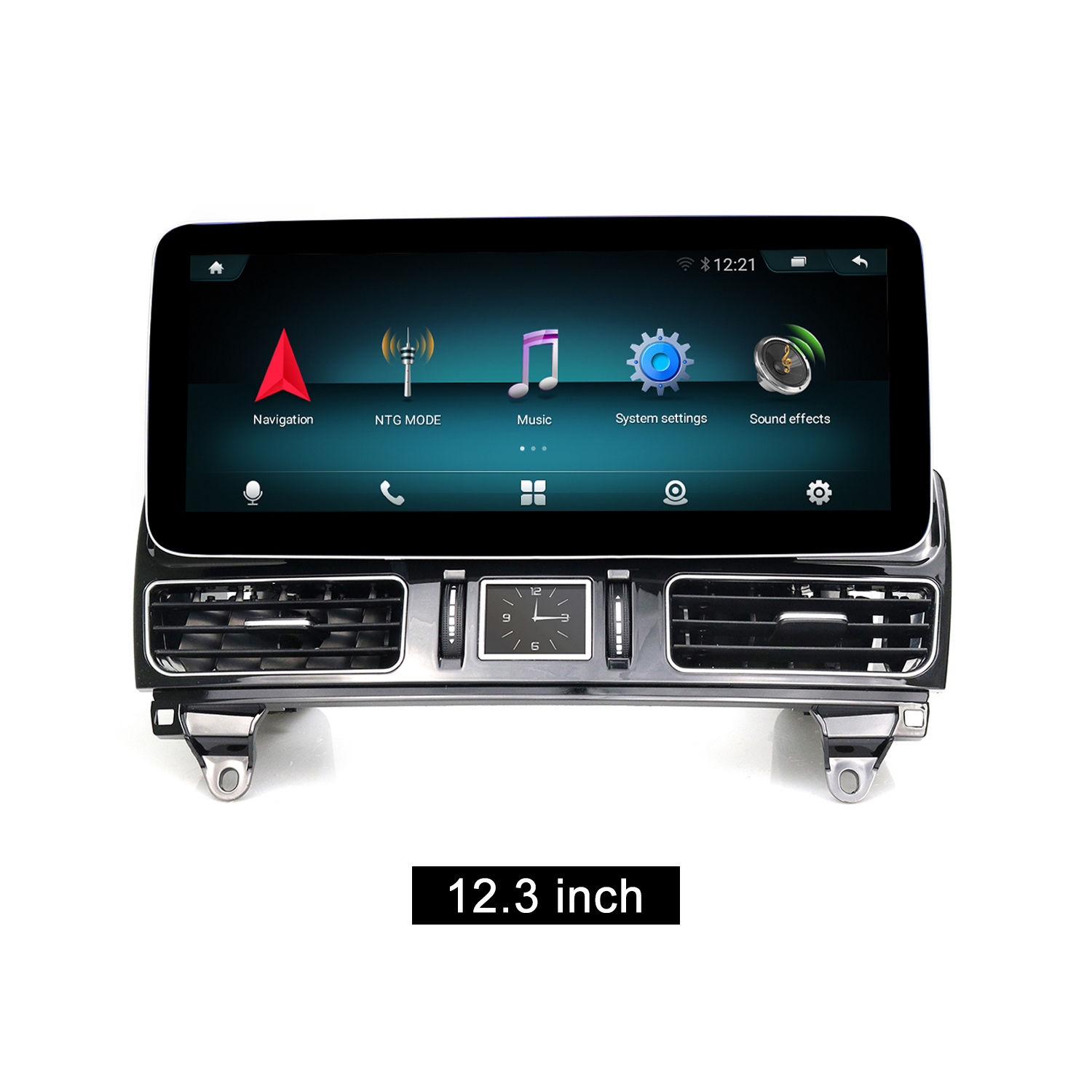 12.3inch For Mercedes Benz ML W166 /GL X166 2012-2015 year Android GPS Radio CarPlay Stereo Multimedia Player