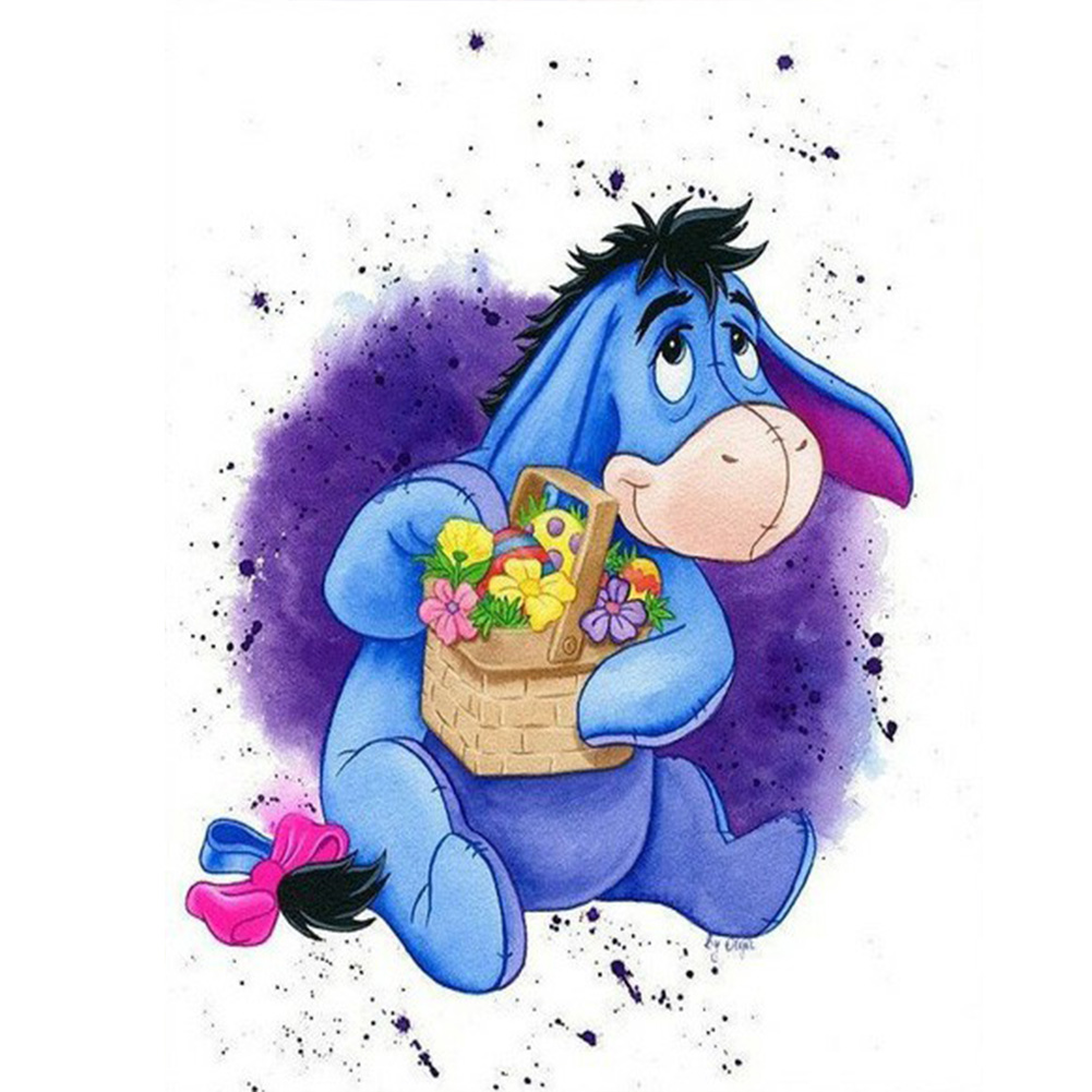 (Multi-Size) Eeyore Donkey - Round/Square Drill Diamond Painting 30*40CM/40*50CM, Round diamond 30*40cm, 501 Original
(Multi-Size) Eeyore Donkey - Round/Square Drill Diamond Painting 30*40CM/40*50CM, Round diamond 30*40cm, 501 Original