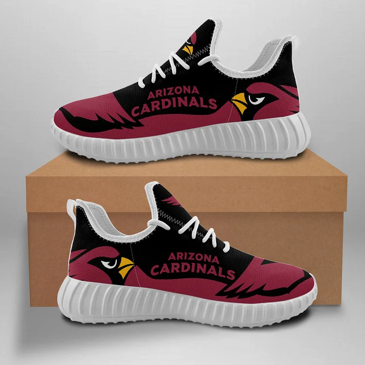 Arizona Cardinals Unisex Comfortable Breathable Print Running Sneakers