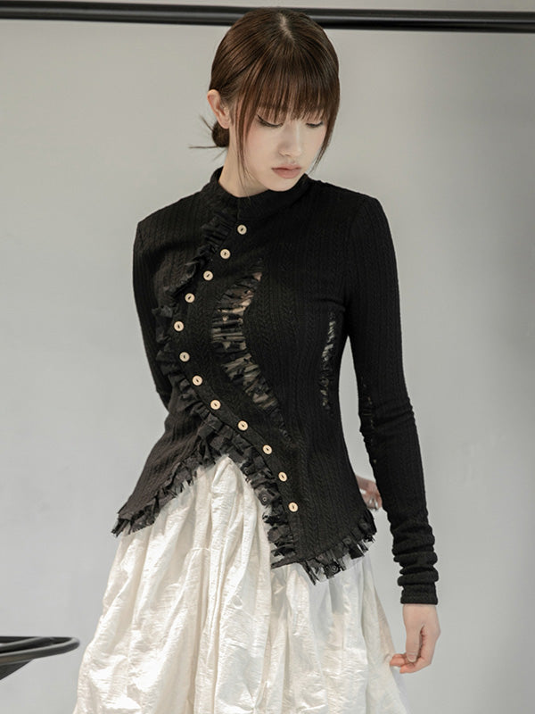 long sweater with belt