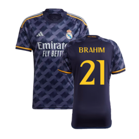 Maillot Real Madrid Brahim Díaz 21 Extérieur 2024-2025