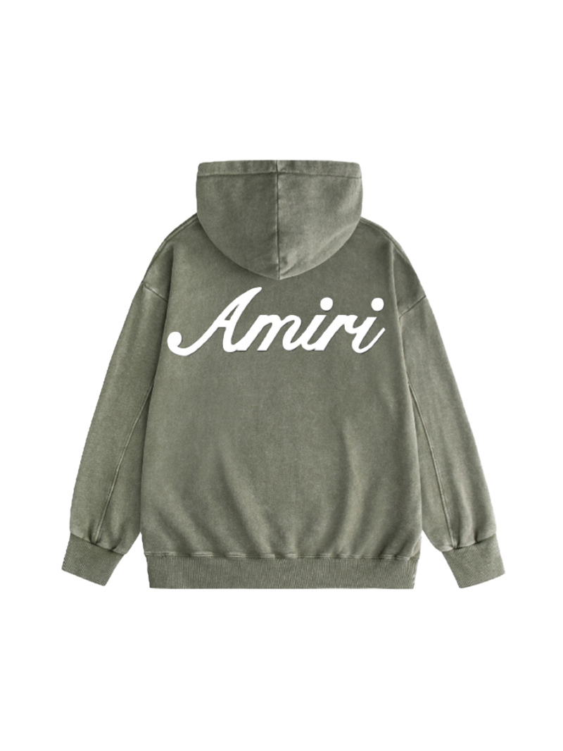 AMIRI 2023 COTTON PAINT DRIP CORE LOGO HOODIE