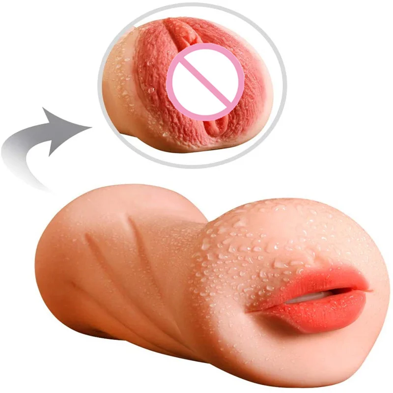Pocket Pussy Toys Sexual Masturbation Vagina Toys Cup For Men - Rose Toy