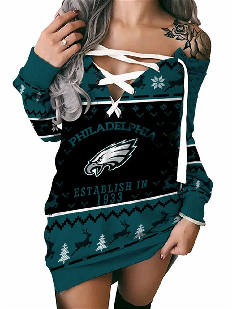 Philadelphia Eagles
Limited Edition Lace-up Sweatshirt