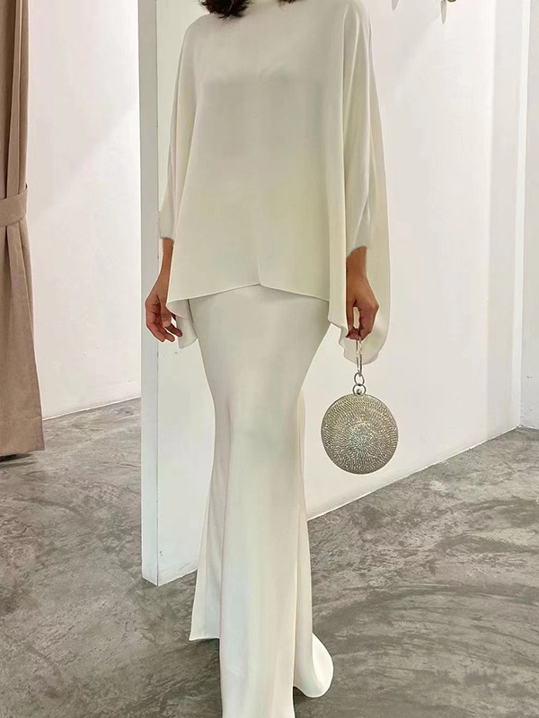 Pearl Embellished Batwing Top