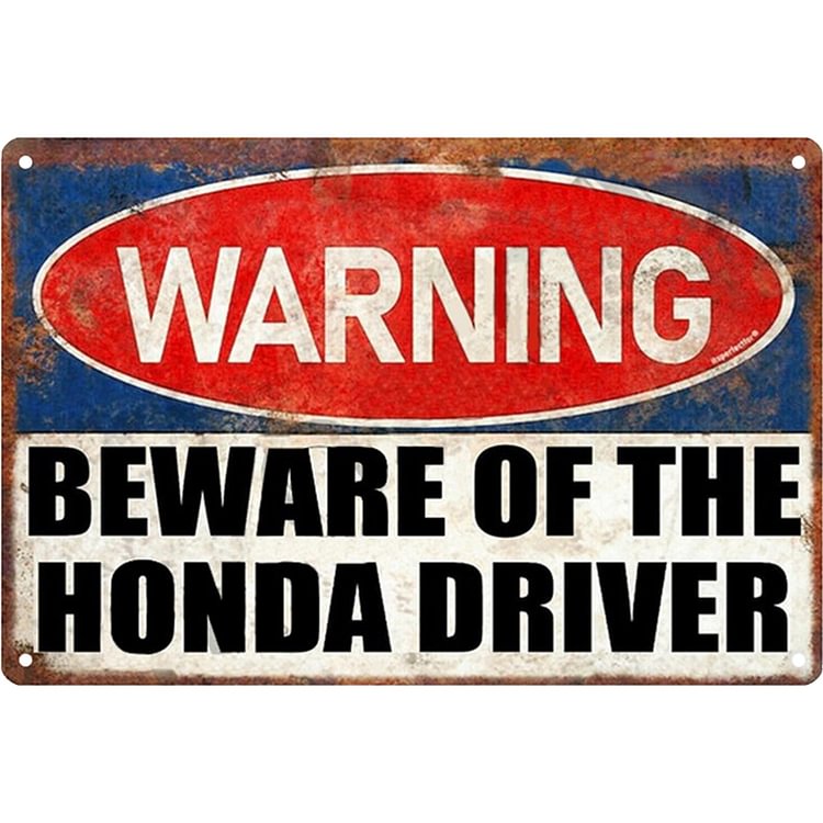 Warning - Vintage Tin Signs/Wooden Signs - 20*30cm/30*40cm