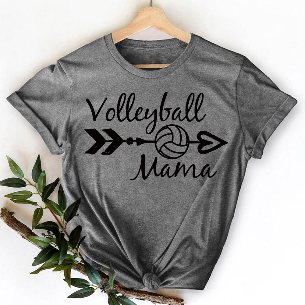 Volleyball Mama T-Shirt-07997-Guru-buzz