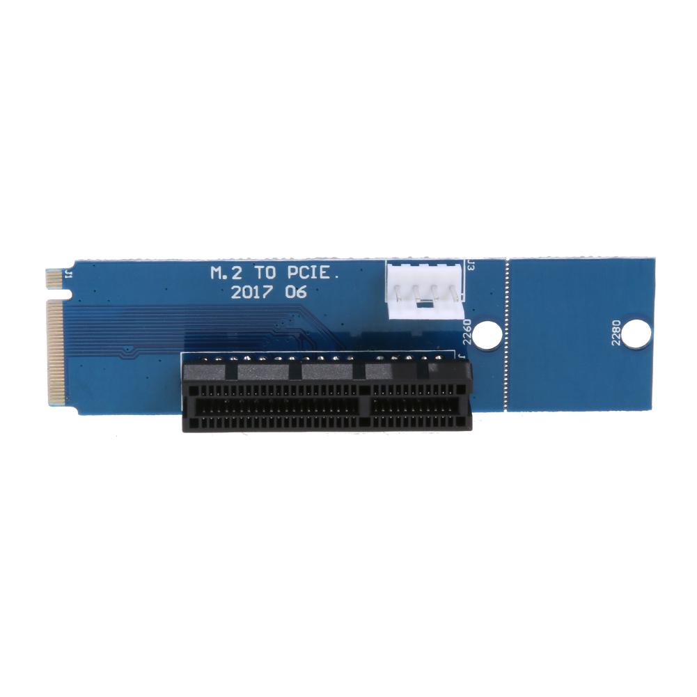 M.2 NGFF SSD to PCI-E 4X Converter Adapter Card with Power Cable(Blue), 501 Original
M.2 NGFF SSD to PCI-E 4X Converter Adapter Card with Power Cable(Blue), 501 Original