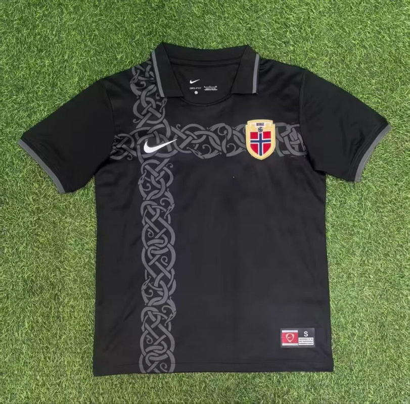 2025/2026 Norway Special Edition Black Football Shirt 1:1 Thai Quality