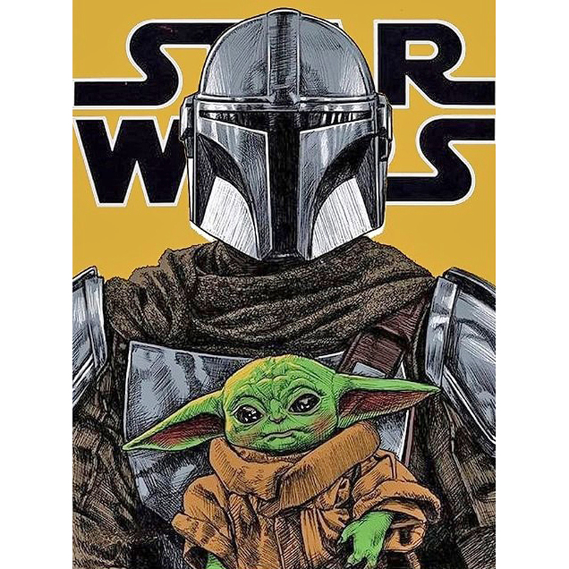 Cartoon Yoda - Round Drill Diamond Painting - 30*40CM, Round diamond 30*40cm, 501 Original
Cartoon Yoda - Round Drill Diamond Painting - 30*40CM, Round diamond 30*40cm, 501 Original
