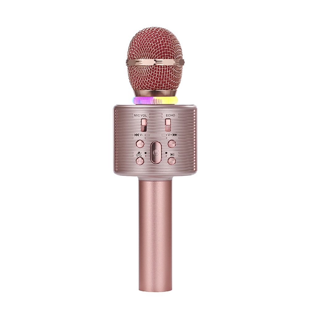Bluetooth Karaoke Microphone Professional Speaker Handheld Microfone Player, 501 Original
Bluetooth Karaoke Microphone Professional Speaker Handheld Microfone Player, 501 Original