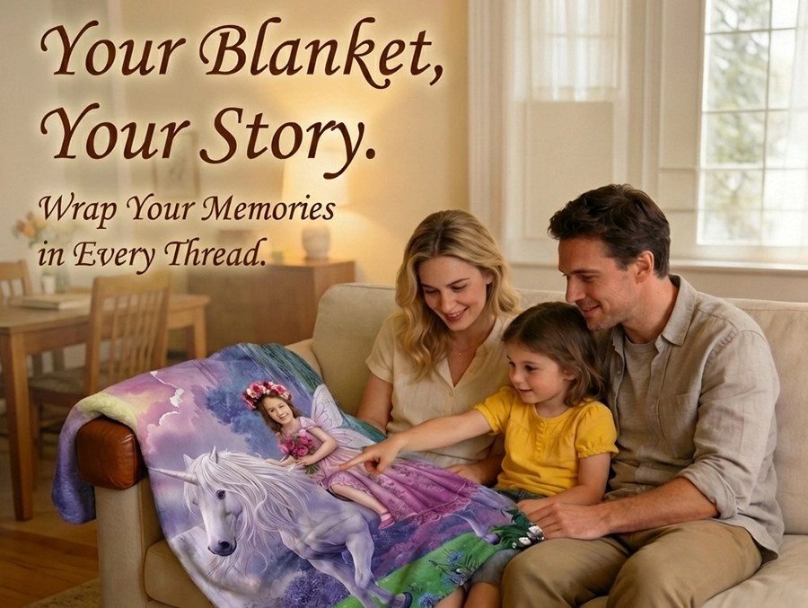 Custom Blanket Personalized Kids Gifts | Makemesurprise®