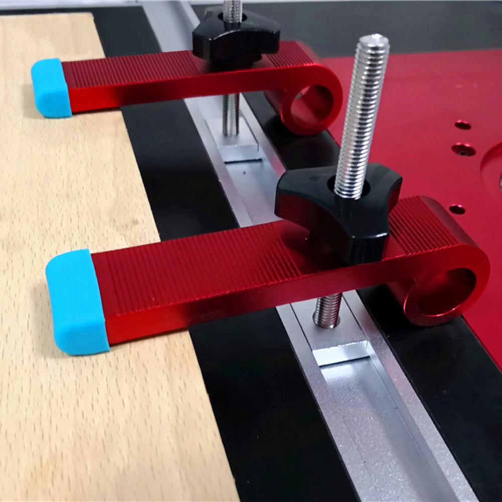 T-type Slide Slot Track Stopper Woodworking Positioning Limiter Wood Clamp, 501 Original
T-type Slide Slot Track Stopper Woodworking Positioning Limiter Wood Clamp, 501 Original