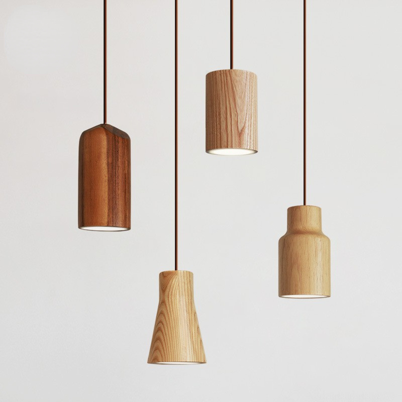 Designer Pinocchio Wood Pendant Light For Bedroom