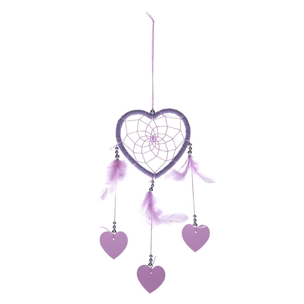 DIY Feathers Peach Heart Dreamcatcher Handmade Dream Catcher Net(Purple, 501 Original
DIY Feathers Peach Heart Dreamcatcher Handmade Dream Catcher Net(Purple, 501 Original