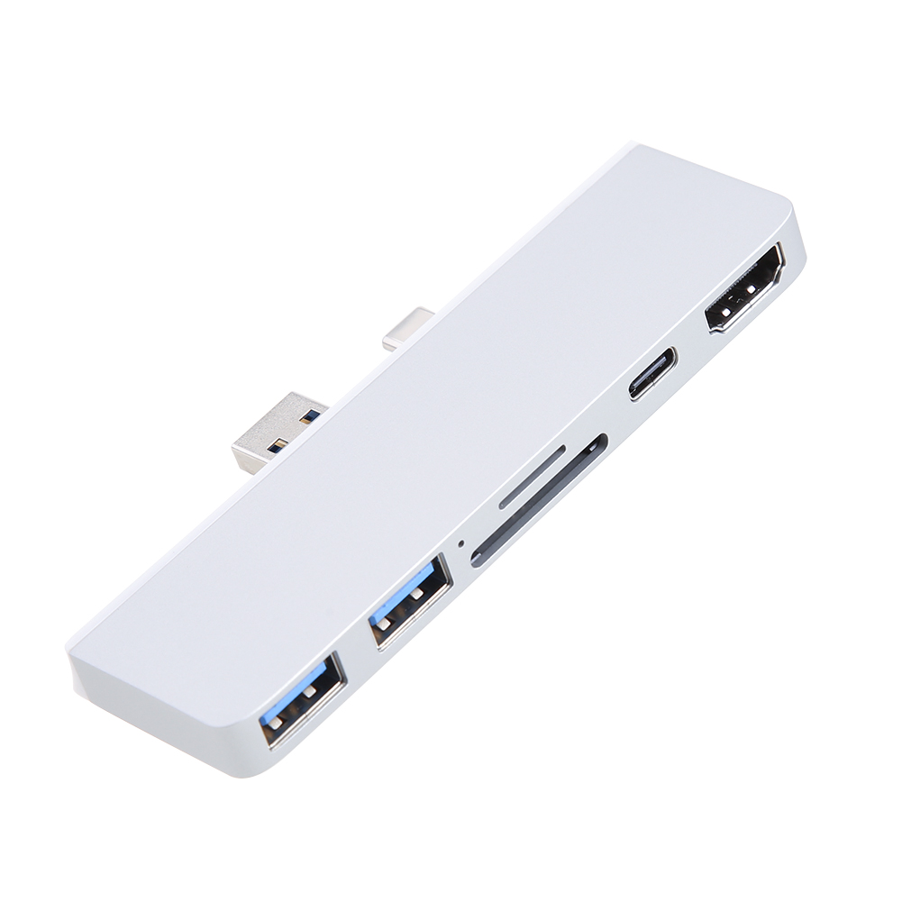 HDMI 4K 2 USB 3.0 Type-C Female SD/TF Card Reader Adapter for Surface Pro 7, 501 Original
HDMI 4K 2 USB 3.0 Type-C Female SD/TF Card Reader Adapter for Surface Pro 7, 501 Original