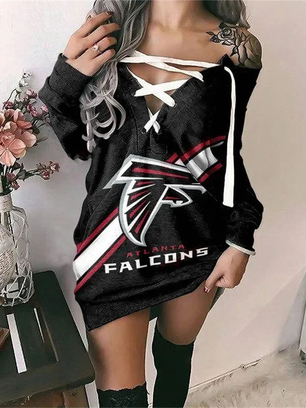 Atlanta Falcons Limited Edition Lace-up Sweatshirt