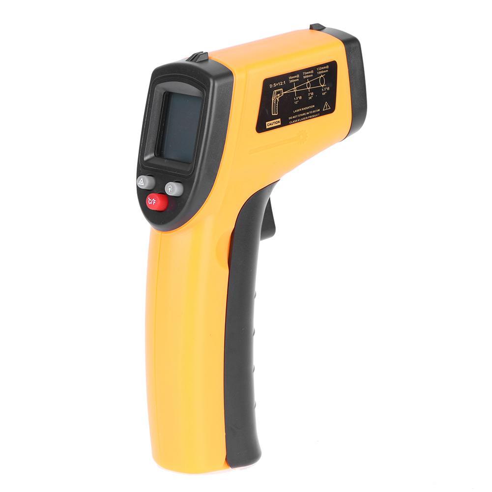 GM320 Digital Handheld Infrared Thermometer Non-contact Pyrometer IR Gun, Yellow, 501 Original
GM320 Digital Handheld Infrared Thermometer Non-contact Pyrometer IR Gun, Yellow, 501 Original