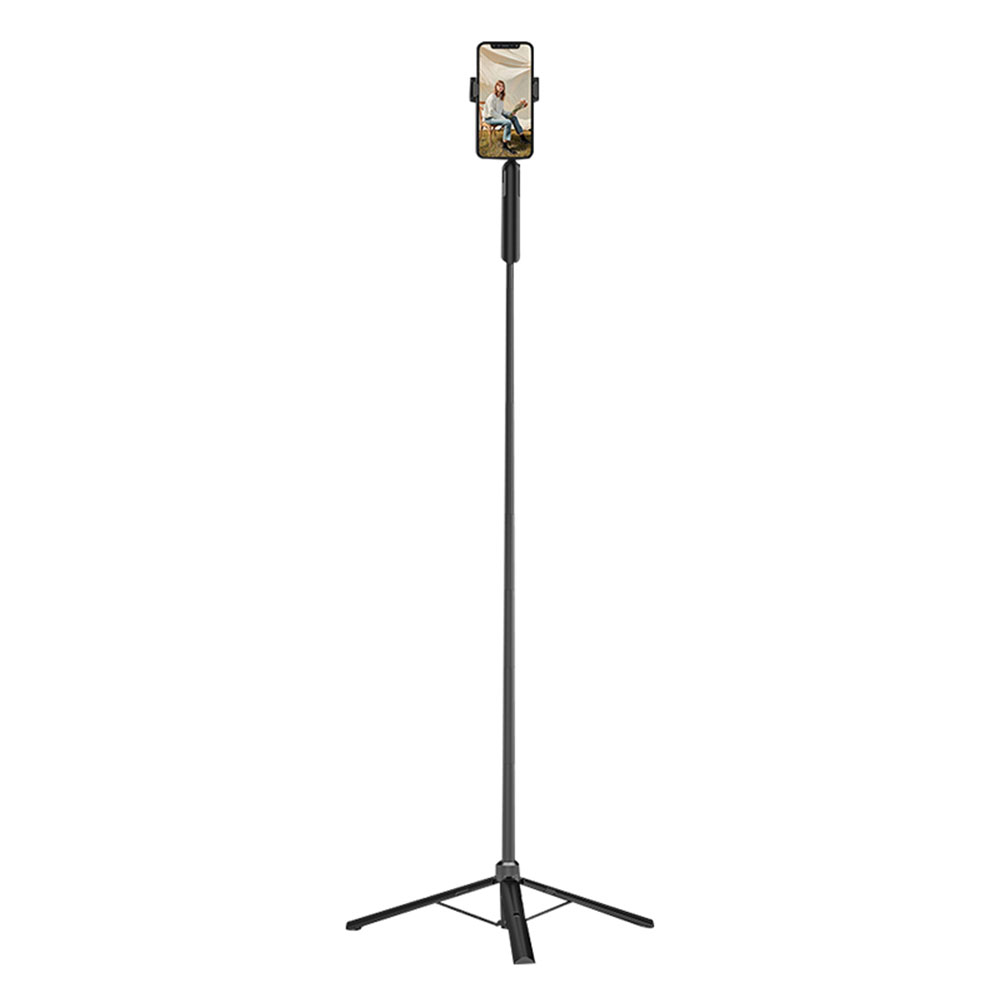 Telescopic Phone Holder Bluetooth Remote Foldable Tripod for Live Video, 1.6m, 501 Original
Telescopic Phone Holder Bluetooth Remote Foldable Tripod for Live Video, 1.6m, 501 Original