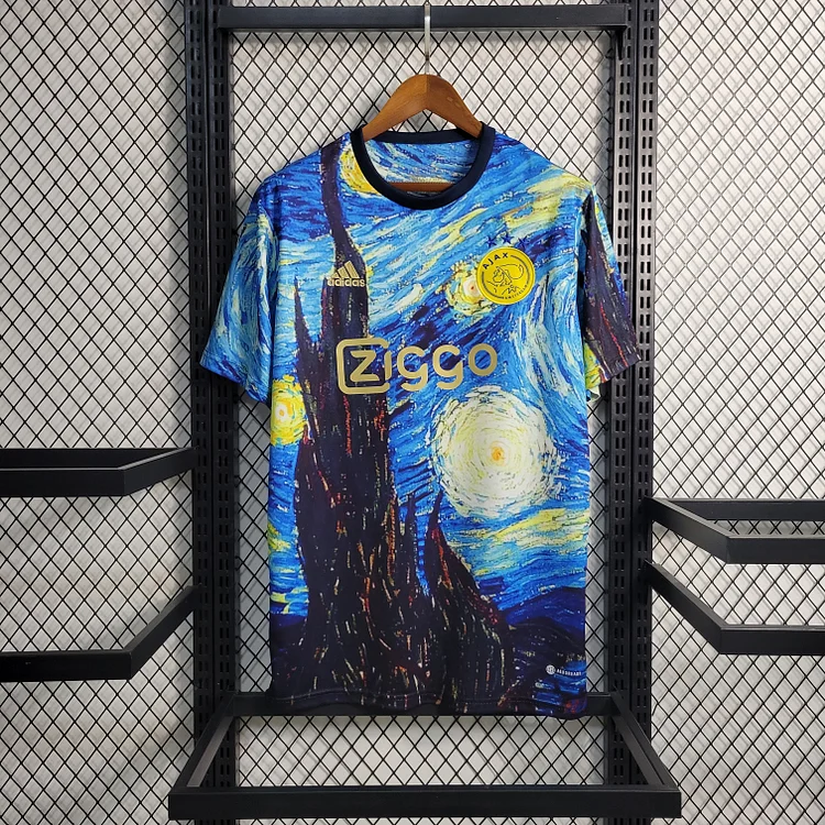 Ajax X Van Gogh Limited Edition Shirt Kit 2023-2024