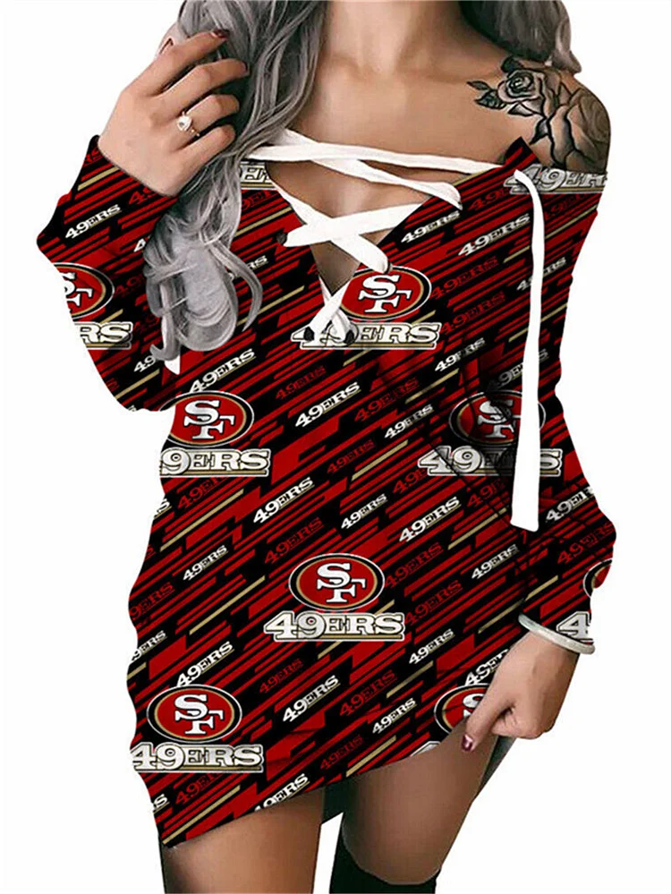 San Francisco 49ers
Limited Edition Lace-up Sweatshirt