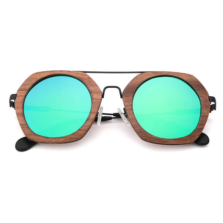 Fashion Mature Ladies & Men Polarized Bamboo and Wood Riding Sunglasses -  Older In Fashion