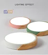 Led Modern Iron Acryl Colorized Round Cm Super Thin Led Lamp Led Light