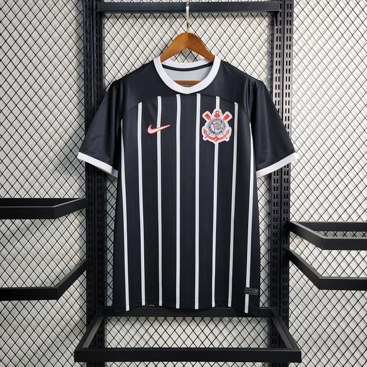 Corinthian Away Shirt Kit 2023-2024 - Black