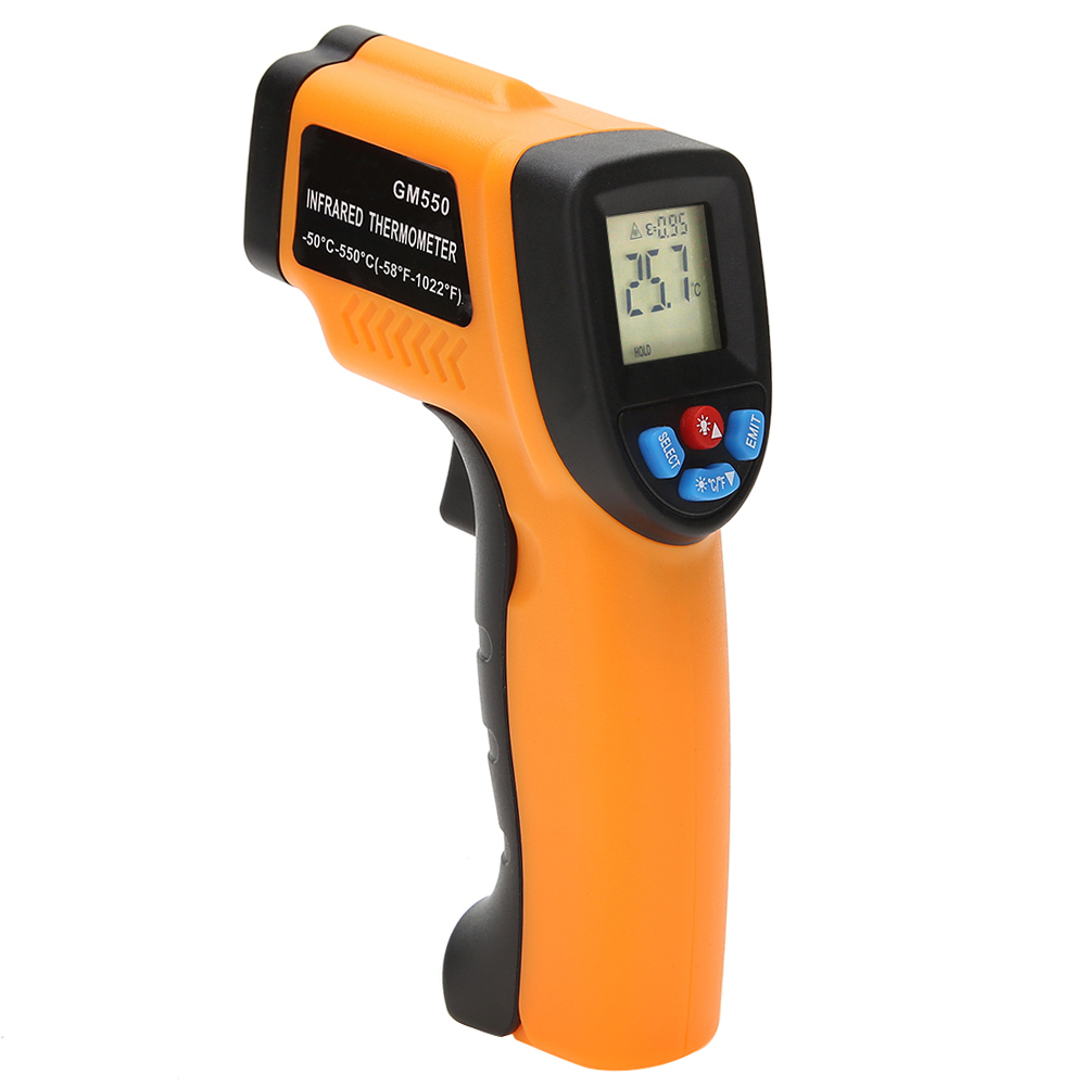 Non-contact Infrared Thermometer LCD Digital Display Temperature Tester, 501 Original
Non-contact Infrared Thermometer LCD Digital Display Temperature Tester, 501 Original