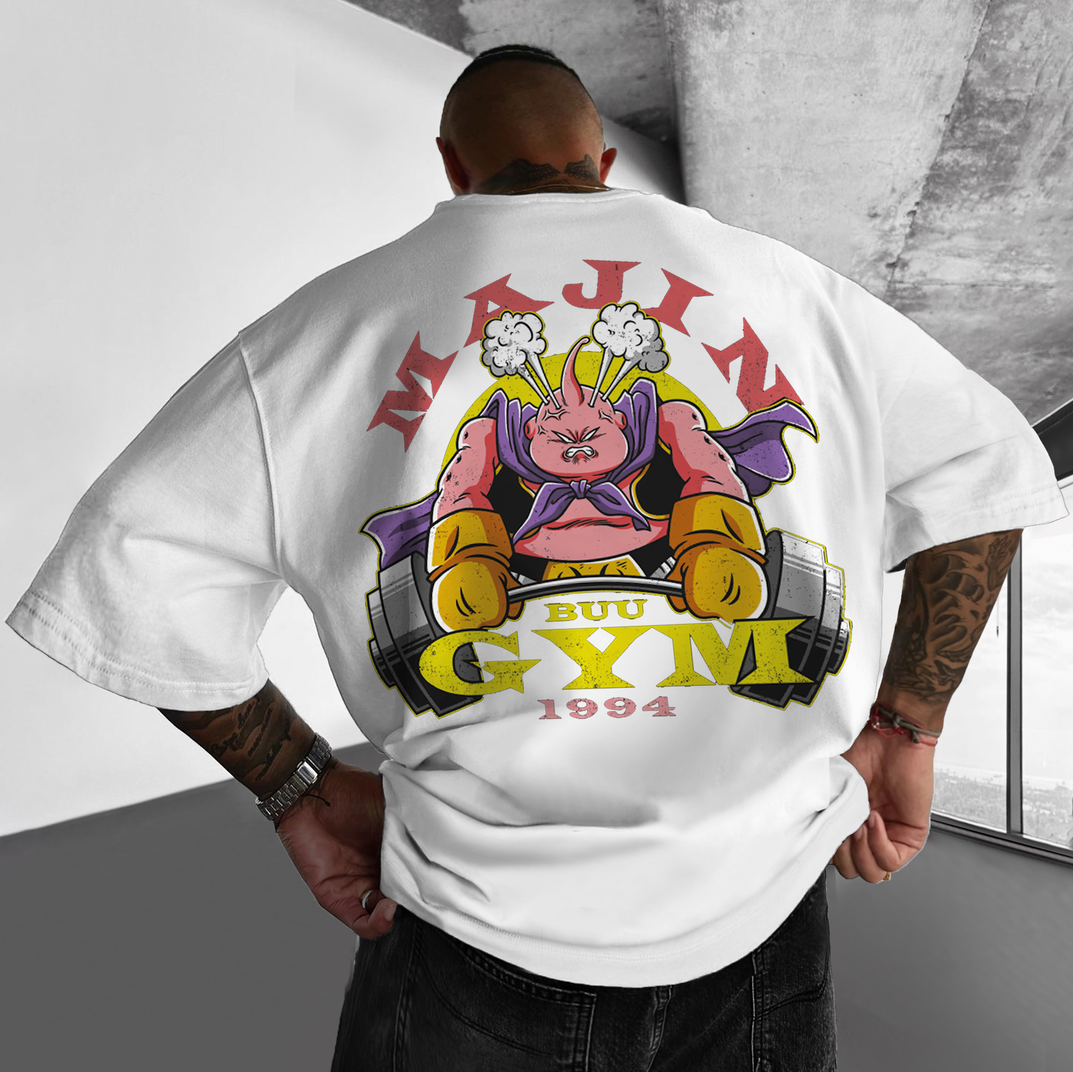 Unisex Dragon Ball Majin Buu Printed T-shirt Lixishop 