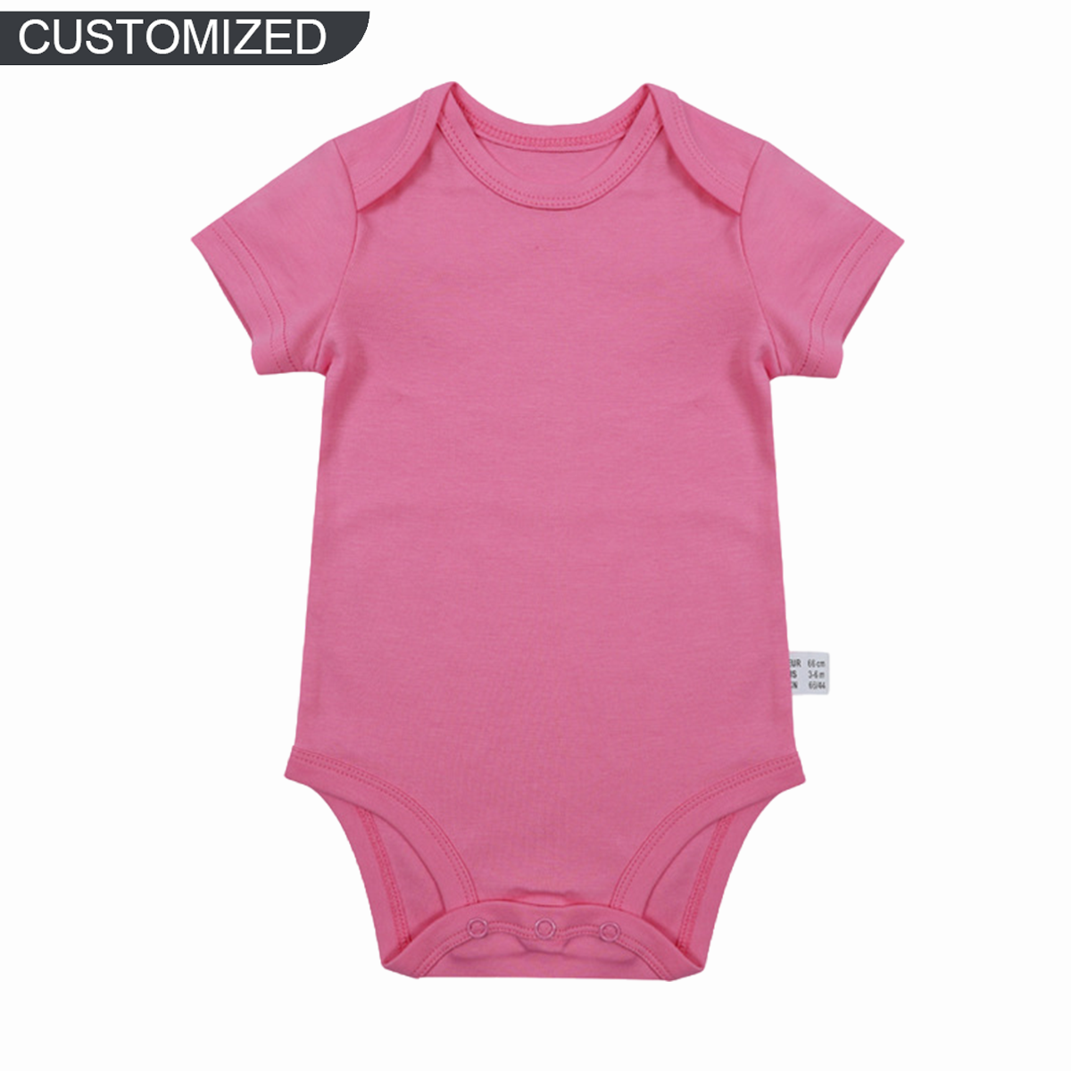 【0M-24M】Customized Butterfly&Flower Letter Baby Bodysuit