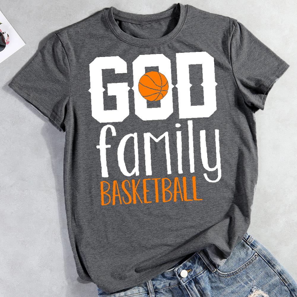 god family basketball Round Neck T-shirt-0022859-Guru-buzz