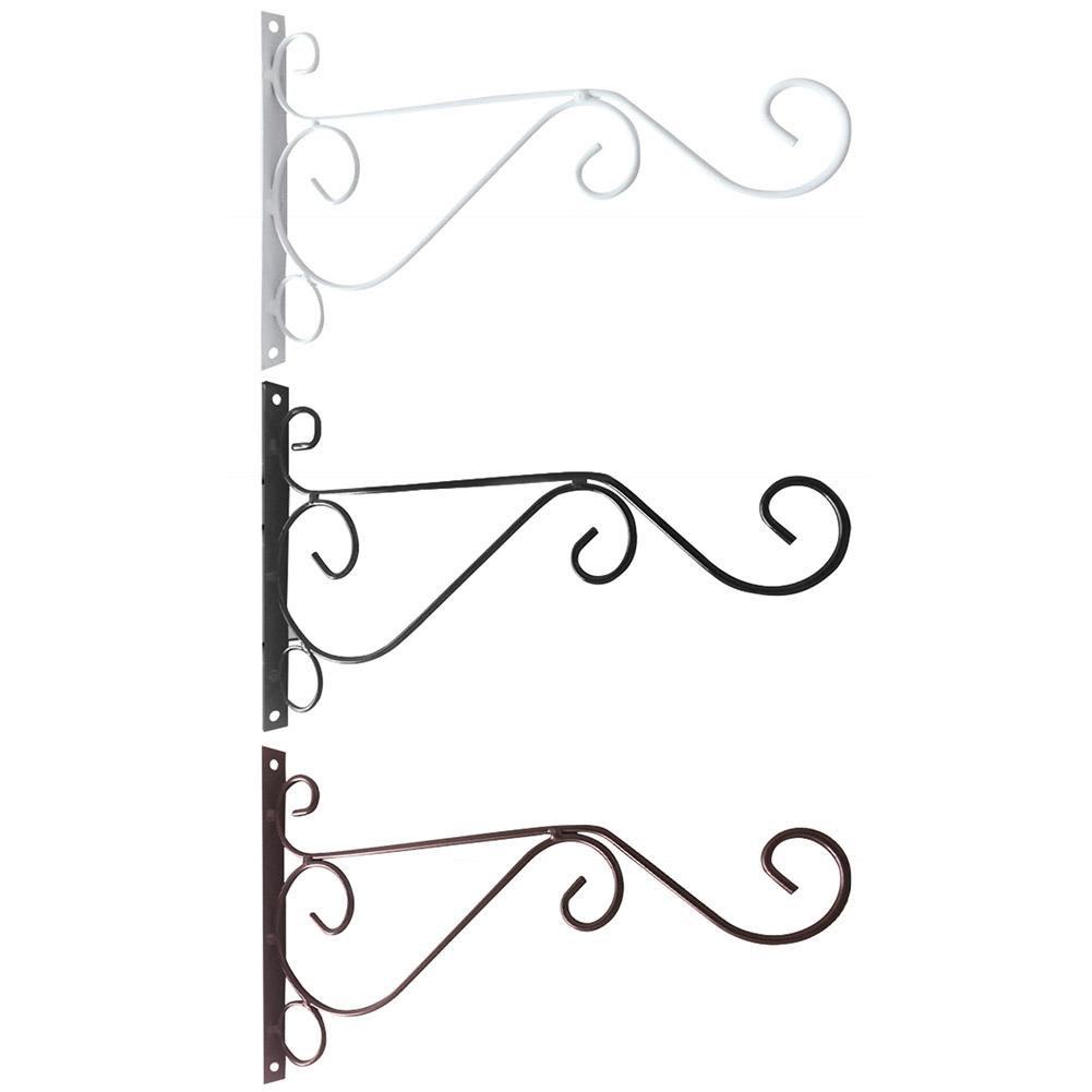 European Style Balcony Flower Pot Wrought Iron Wall-Mounted Hanging Hooks, Black, 501 Original
European Style Balcony Flower Pot Wrought Iron Wall-Mounted Hanging Hooks, Black, 501 Original