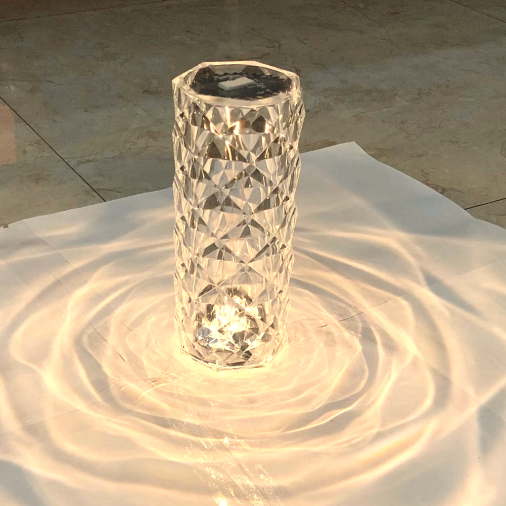 Acrylic Crystal Desk Lamp Touch Atmosphere Table Lamp Diamond Light Decor, 501 Original 
Acrylic Crystal Desk Lamp Touch Atmosphere Table Lamp Diamond Light Decor, 501 Original