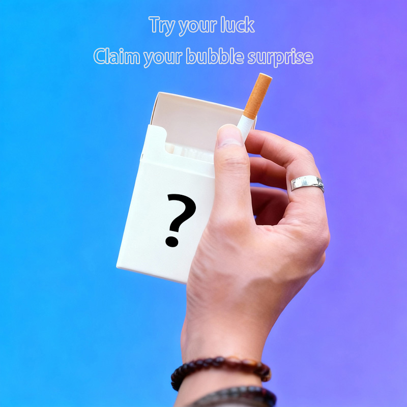 Bubble Cigarette Blind Box – Mystery Bubble Blower Box with Hidden  SevenStar Edition