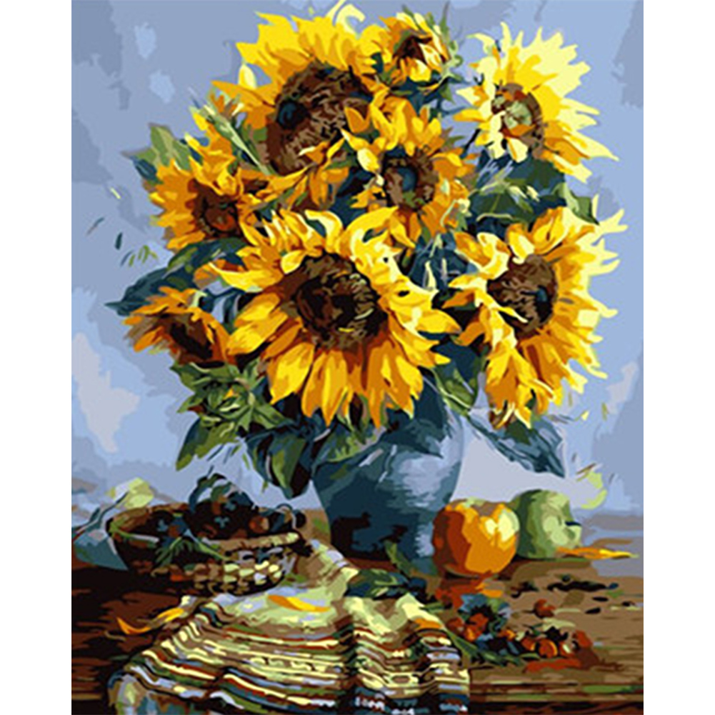 Sunflower Angel Diamond Painting 