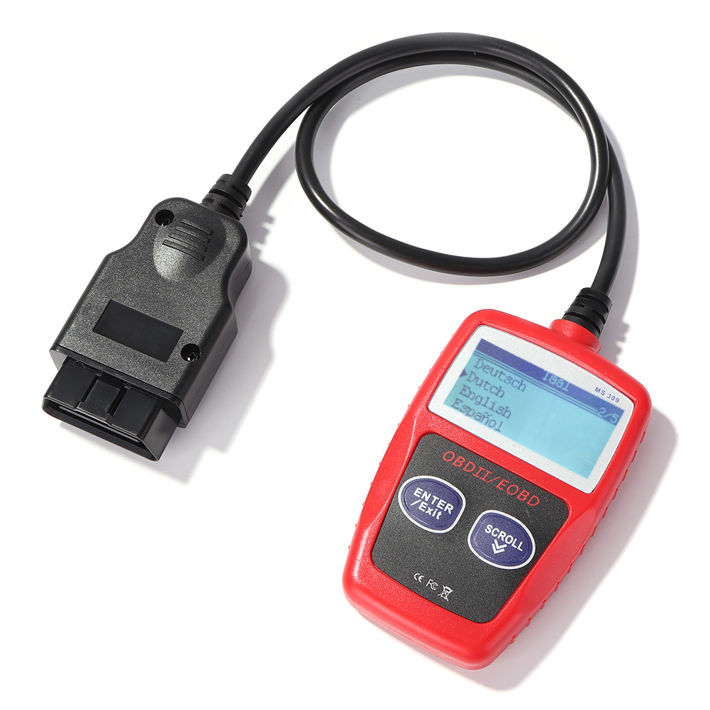 MS309 Digital LCD Display OBD2 Scanner Analyzer OBDII Auto Car Code Reader, 501 Original
MS309 Digital LCD Display OBD2 Scanner Analyzer OBDII Auto Car Code Reader, 501 Original