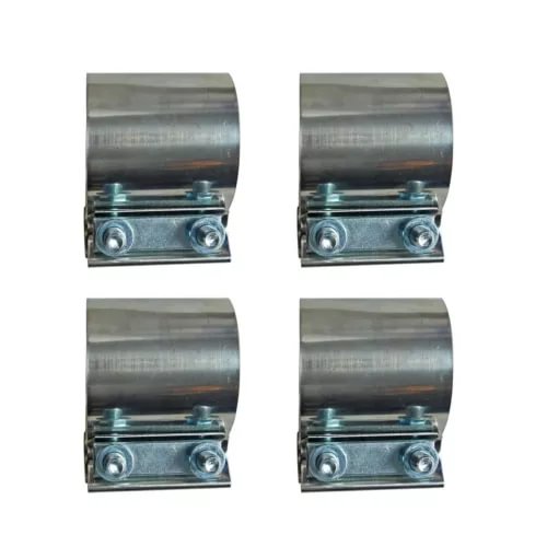 pornhint Pornhint 4X 3.5" 3 1/2" Stainless Steel Butt Joint Flat Band Exhaust Clamp T304 New