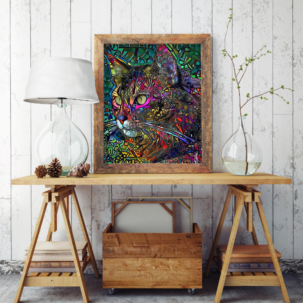 (Multi-Size) Windowsill Black Cat - Round/Square Drill Diamond Painting - 30*40CM, Square diamond 40*50cm, 501 Original
(Multi-Size) Windowsill Black Cat - Round/Square Drill Diamond Painting - 30*40CM, Square diamond 40*50cm, 501 Original