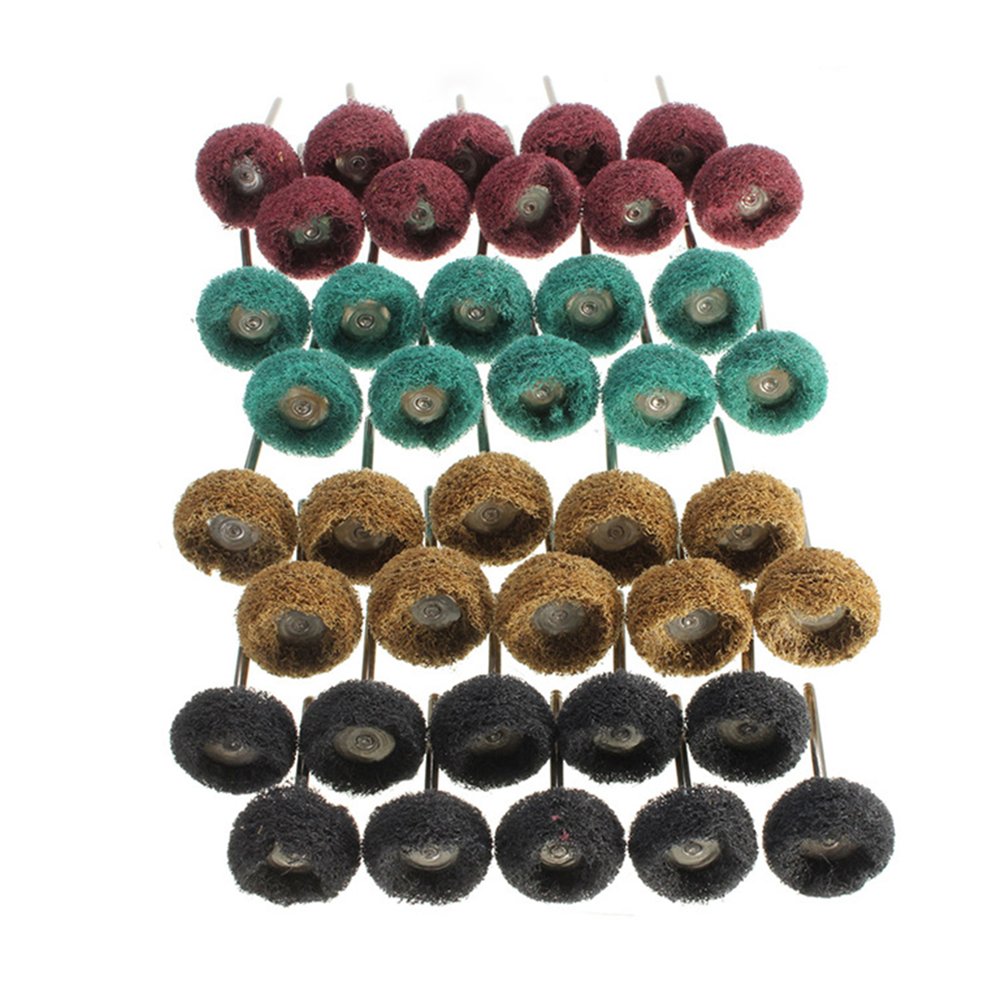 40pcs/set Scouring Pad Metal Grinding Sanding Head Abrasive Buffing Wheel, 501 Original
40pcs/set Scouring Pad Metal Grinding Sanding Head Abrasive Buffing Wheel, 501 Original
