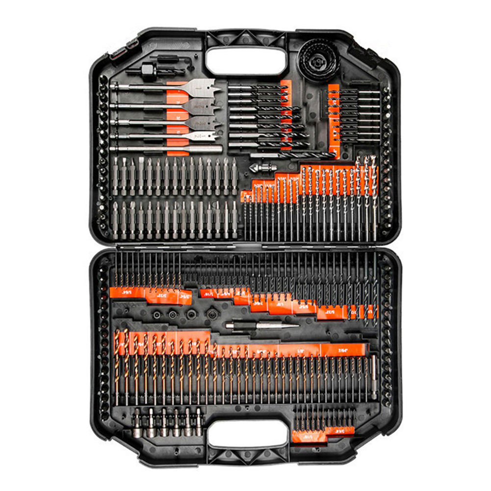 246pcs Drill Bit Set Tool Combination Woodworking Twist Drill Hole Opener, 501 Original
246pcs Drill Bit Set Tool Combination Woodworking Twist Drill Hole Opener, 501 Original