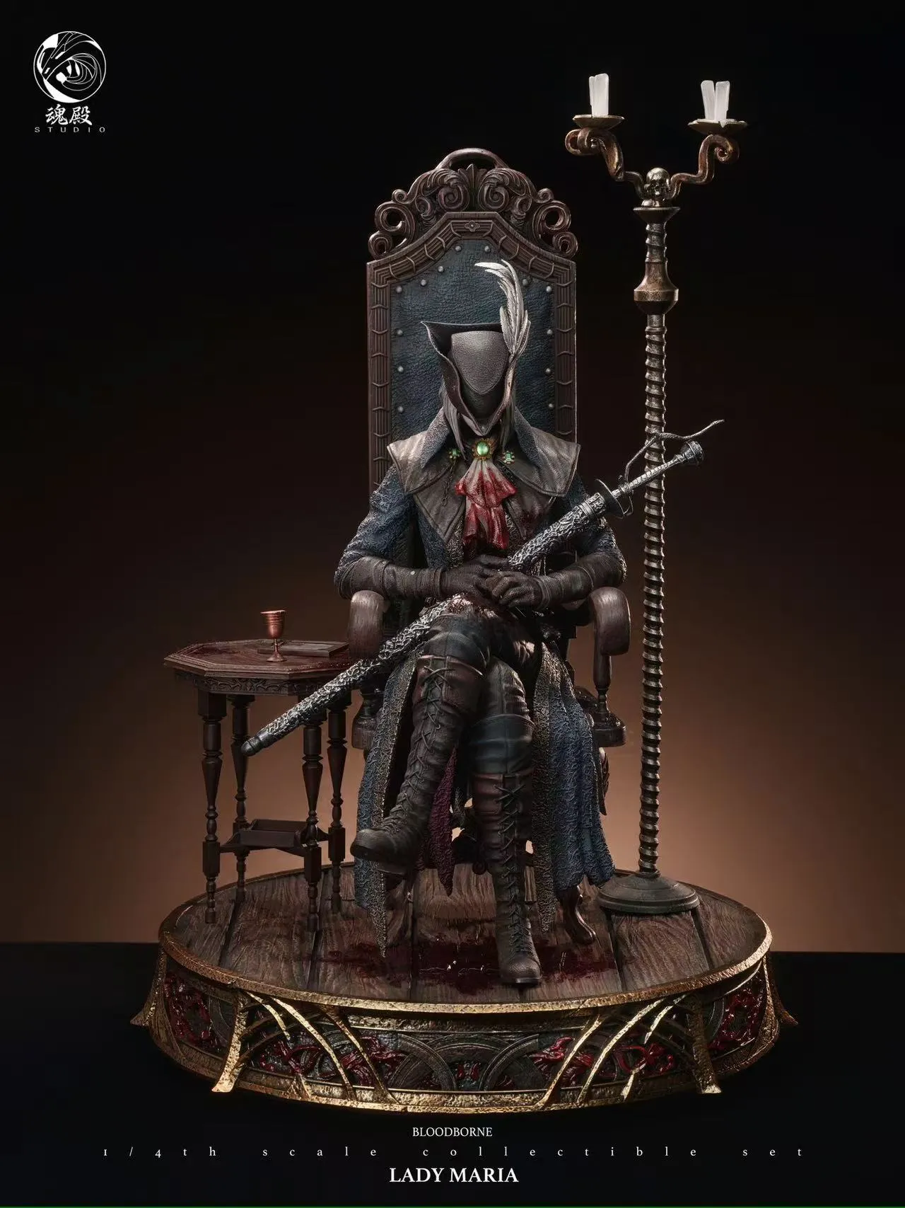 HunDian Studio - Lady Maria of the Astral Clocktower 3.0 Bloodborne 1/4 Statue(GK)-