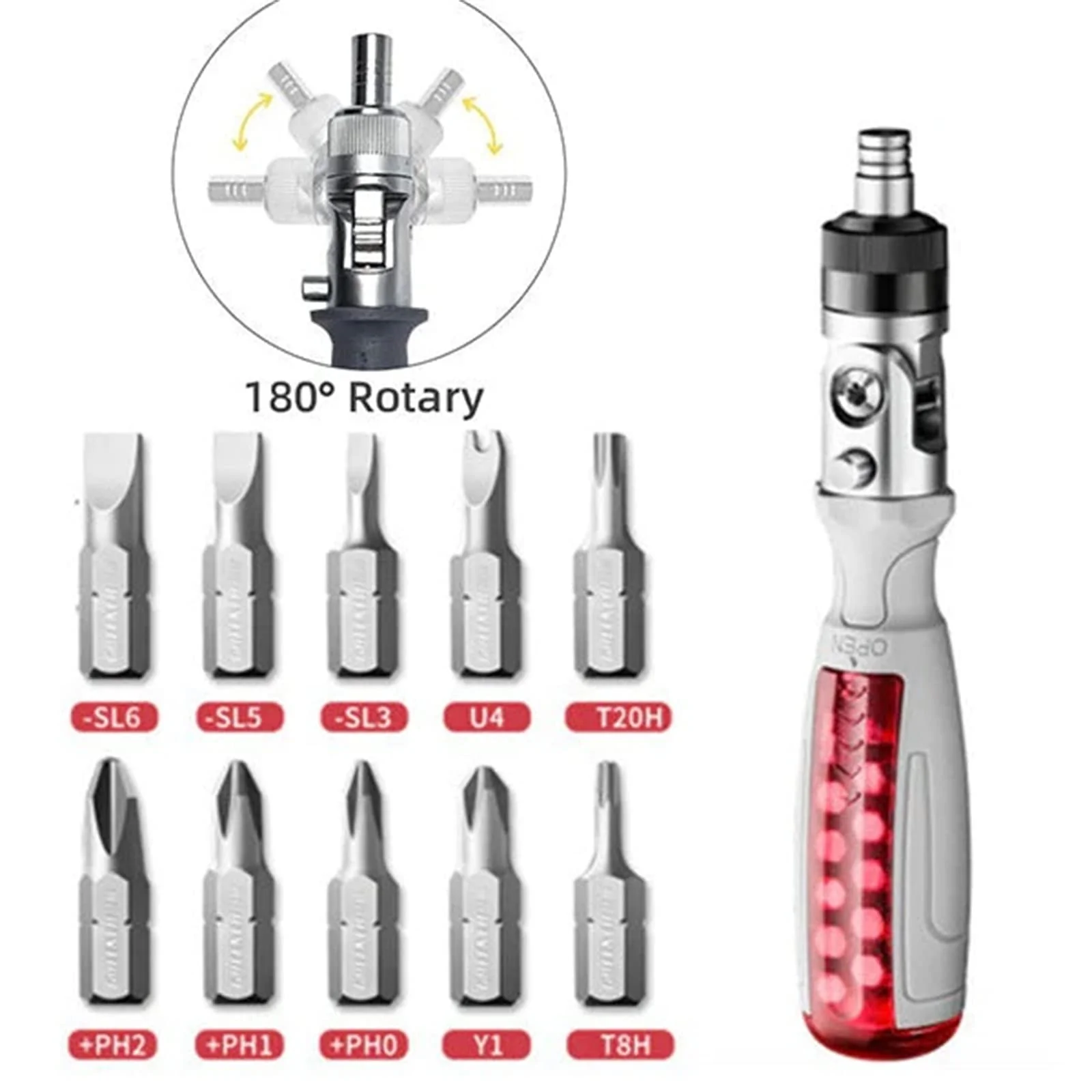 Ratchet Screwdriver Multi Function 10 In One Ratchet screwdriver multi function 10 in one