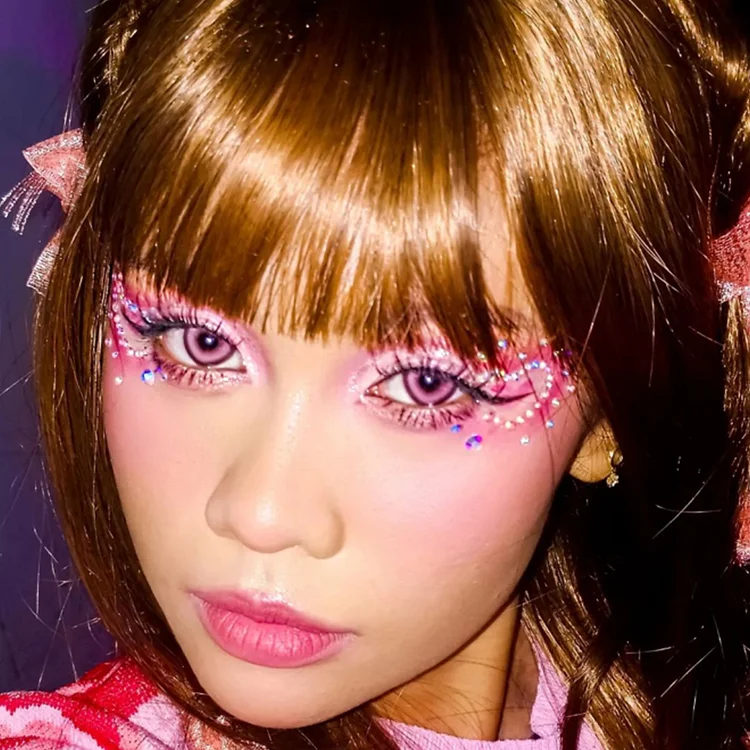 Aprileye tiktok sweet heart pink