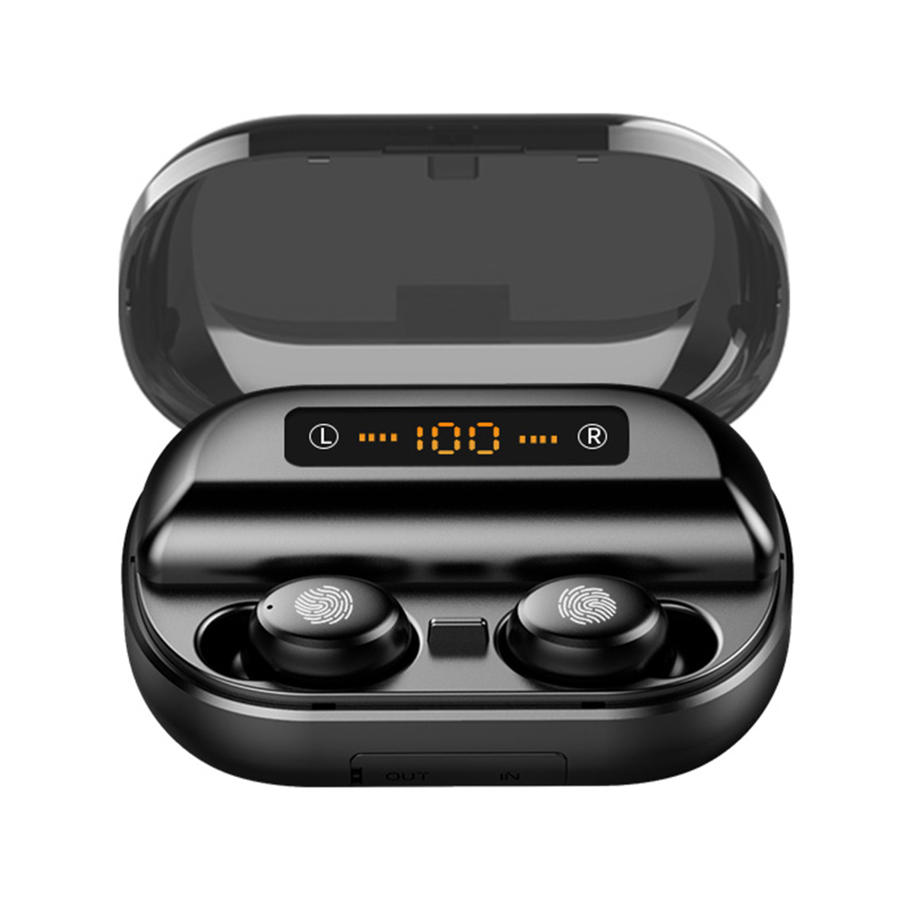 V11 TWS Wireless Bluetooth 9D Stereo Earphone w/2400mAh LED Charge Box Mic, 501 Original
V11 TWS Wireless Bluetooth 9D Stereo Earphone w/2400mAh LED Charge Box Mic, 501 Original
