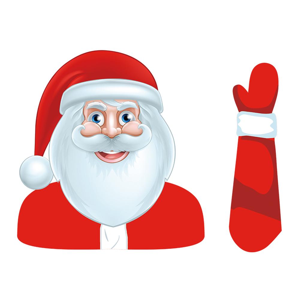 Christmas Car Rear Windshield Wiper Stickers Decals (White Beard Santa), 501 Original
Christmas Car Rear Windshield Wiper Stickers Decals (White Beard Santa), 501 Original